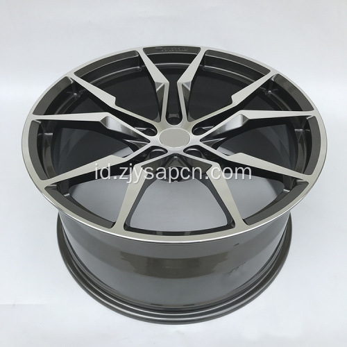 Pelek mobil rim mobil yang dipalsukan untuk maserati